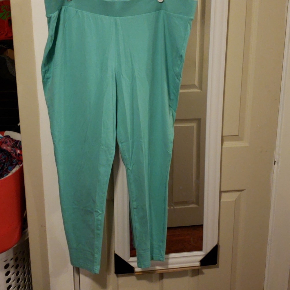 Teal leggings NEVER WORN!